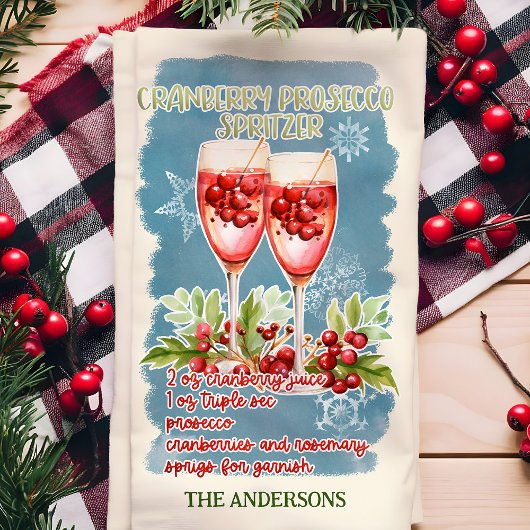Cranberry Prosecco Kerstcocktail Recept Theedoek