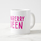 Cranberry Queen Mug  Funny Thanksgiving Coffee Cup Grote Koffiekop (Voorkant rechts)