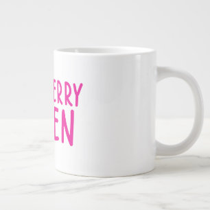 Cranberry Queen Mug  Funny Thanksgiving Coffee Cup Grote Koffiekop