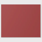Cranberry Red Festive Bold Christmas Solid Color  Cadeaupapier (Vlak)