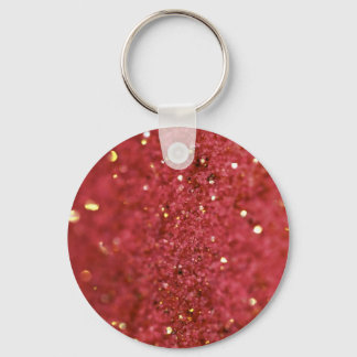 Cranberry Red Glimmer Sleutelhanger