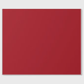Cranberry Red Matte Wrapping Paper Cadeaupapier (Vlak)