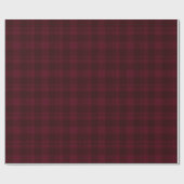 Cranberry Red Tartan Cadeaupapier (Vlak)