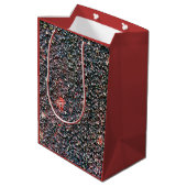 cranberry roer middelgrote cadeautas (Achterkant Gekanteld)