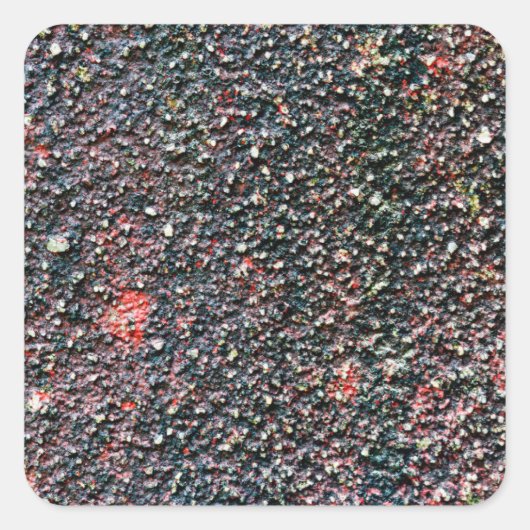 cranberry roer vierkante sticker (Voorkant)