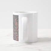 cranberry roeren grote koffiekop (Achterkant)