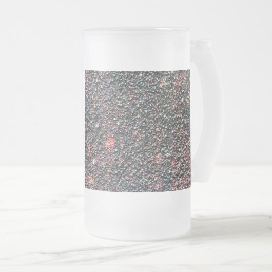 cranberry roeren matglas bierpul (Voorkant rechts)