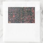 cranberry roeren rechthoekige sticker (Tas)