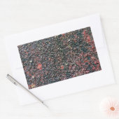 cranberry roeren rechthoekige sticker (Envelop)