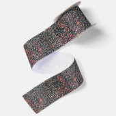 cranberry roeren satijnen lint (Achterkant)