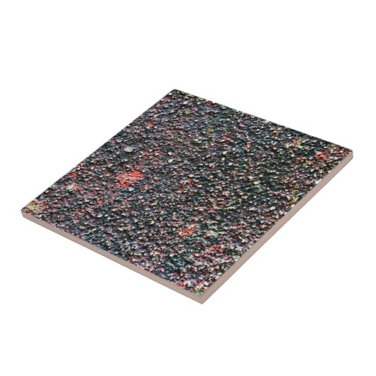 cranberry roeren tegeltje (Zijkant)