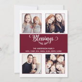  Cranberry Rood met Witte Stippen (Voorkant)