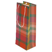 Cranberry ruit wijn cadeautas (Achterkant Gekanteld)