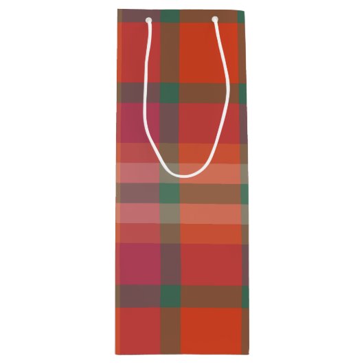 Cranberry ruit wijn cadeautas (Voorkant)