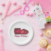 Cranberry Sauce Kerstmis Thanksgiving Dinner Food Papieren Bordje (Feest)