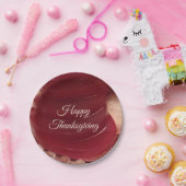 Cranberry Sauce Thanksgiving Papieren Bordje (Feest)