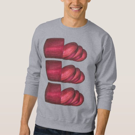 Cranberry Sauce Ugly KerstSweater Trui (Voorkant)