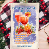 Cranberry Sinaasappel Mimosa Kerstcocktail Recept Theedoek