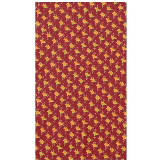 cranberry-Sinaasappel Tafelkleed (Voorkant)