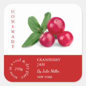Cranberry Small Business Label (Voorkant)