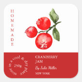 Cranberry Small Business Label (Voorkant)