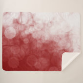 Cranberry Spotted - Sherpa Blanket Deken (Voorkant (horizontaal))