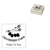 CRANBERRY Stambessen Vers Rubberstempel (Gestempeld)
