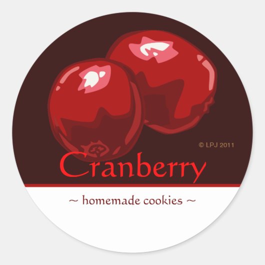  Cranberry Stickers (Voorkant)