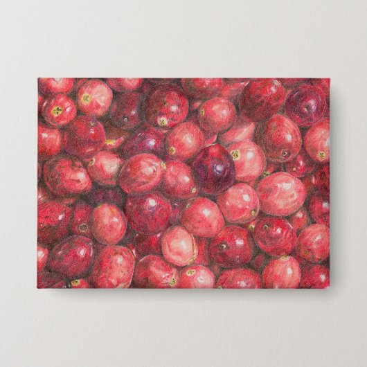 Cranberry Still Life Button (Voorkant)