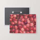 Cranberry Still Life Button (Voorkant / Achterkant)