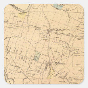 Cranberry Township Vierkante Sticker