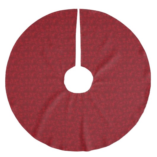 Cranberry Tree Skirt Kerstboom Rok (Voorkant)