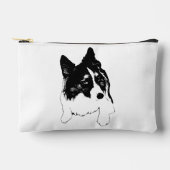 cranberry-twine zip pouch etui (Voorkant)