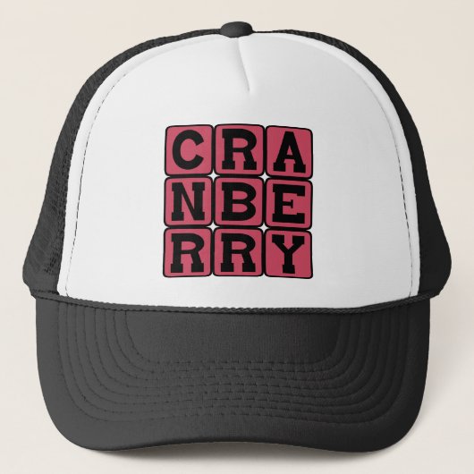 Cranberry, Vrucht Trucker Pet (Voorkant)