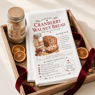 Cranberry Walnoot Brood Recept Kerstkeuken Theedoek