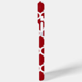 Cranberry Wht Marokkaans #5 Navy Blauwe Naam Monog Case-Mate iPhone Case (Achterkant / Links)