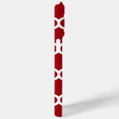 Cranberry Wht Marokkaans #5 Navy Blauwe Naam Monog Case-Mate iPhone Case (Achterkant / Rechts)
