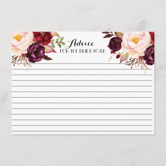 Cranberry's, Marsala, mooie Kaarten van Floral Adv (Voorkant)