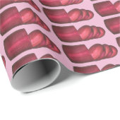 Cranberrysaus Kerstvakantie Cranberries Cadeaupapier (Rol Hoek)