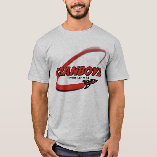 Cranboyz Logo 1-Sided (lichte achtergrond) T-shirt (Voorkant)