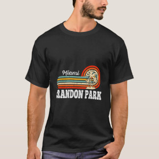 Crandon Park Miami Palmboom Strand T-shirt