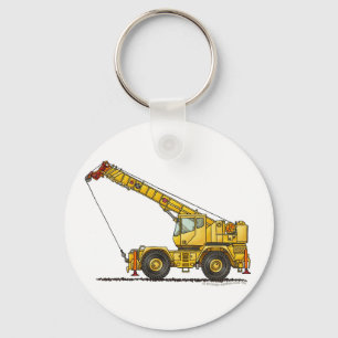 Crane All Terrain Hydraulic Construction Sleutelha Sleutelhanger
