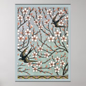 Crane - Almond Blossom en Swallows Poster (Voorkant)