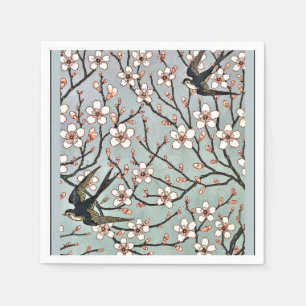 Crane - Almond Blossom en Swallows Servet