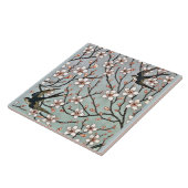 Crane - Almond Blossom en Swallows Tegeltje (Zijkant)