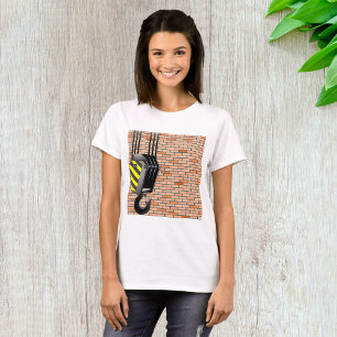 Crane and Hook Womens T-Shirt