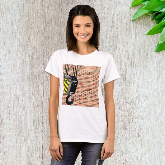 Crane and Hook Womens T-Shirt