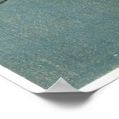 Crane and Wave, Hiroshige Poster (Hoek)