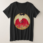 Crane and Waves Sweatshirt (Design voorkant)