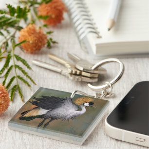 Crane Bird Sleutelhanger Gift